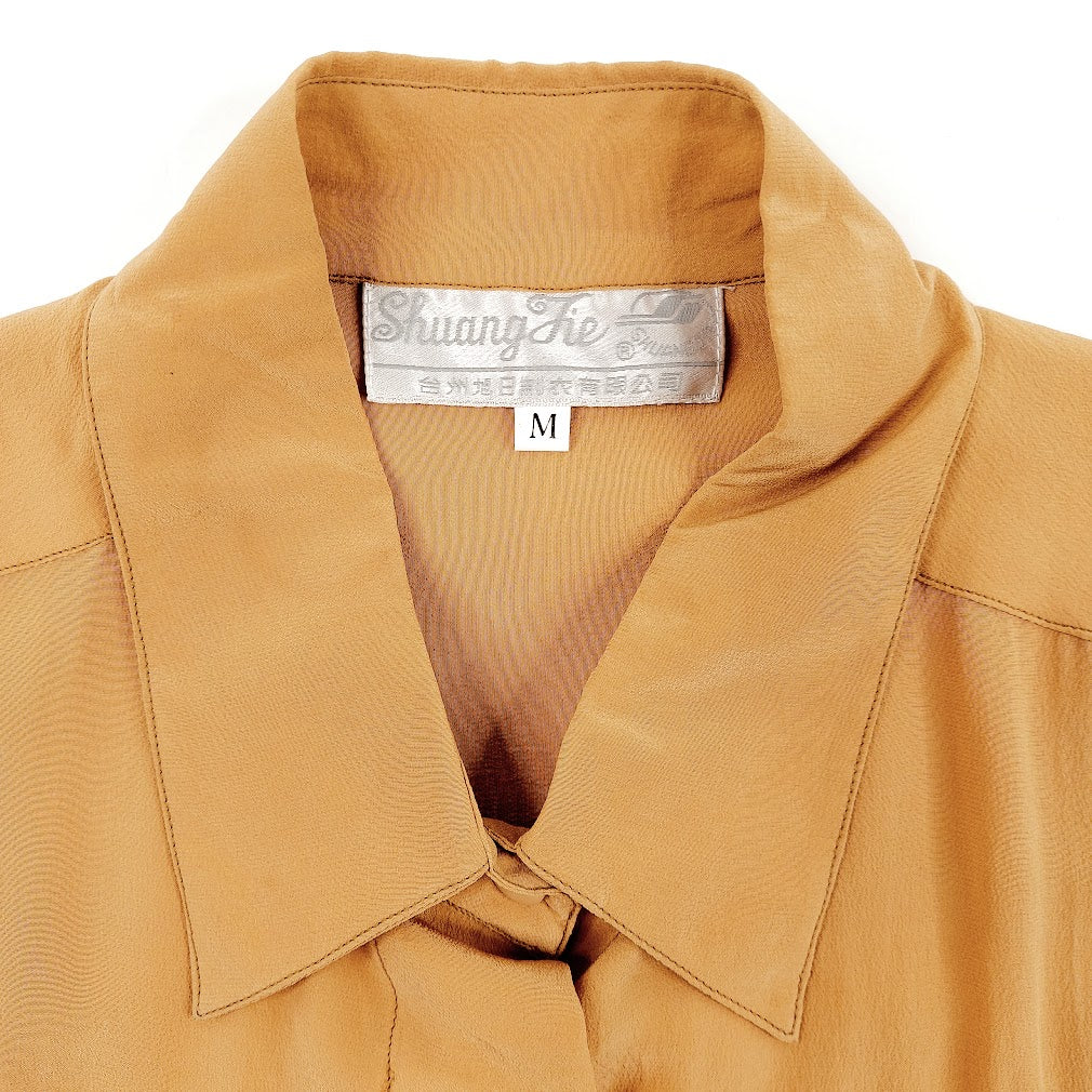 Shuang Tie silkkipaitapusero koko M