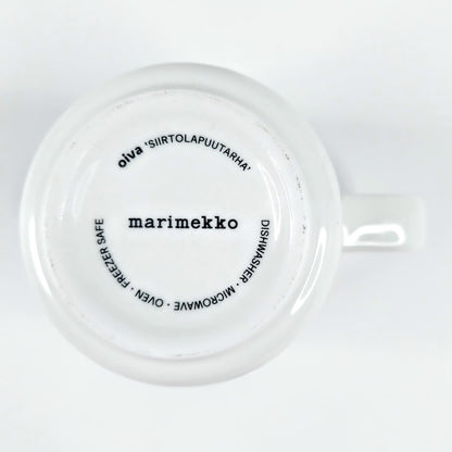 Marimekko Oiva Siirtolapuutarha muki