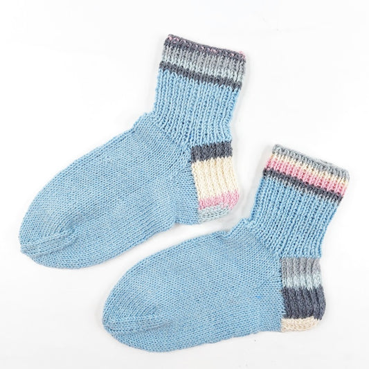 Käsintehdyt villasukat koko 40 - 42