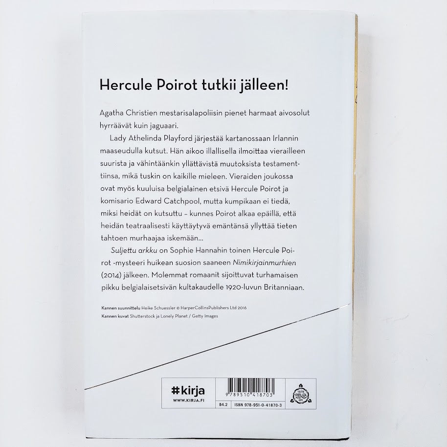 Sophie Hannah: Suljettu arkku