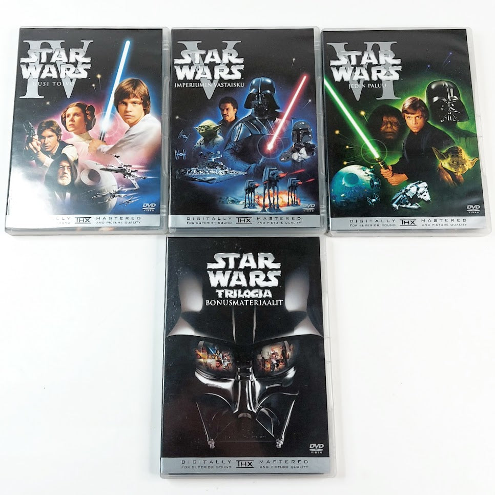 Star Wars Trilogy 4DVD box