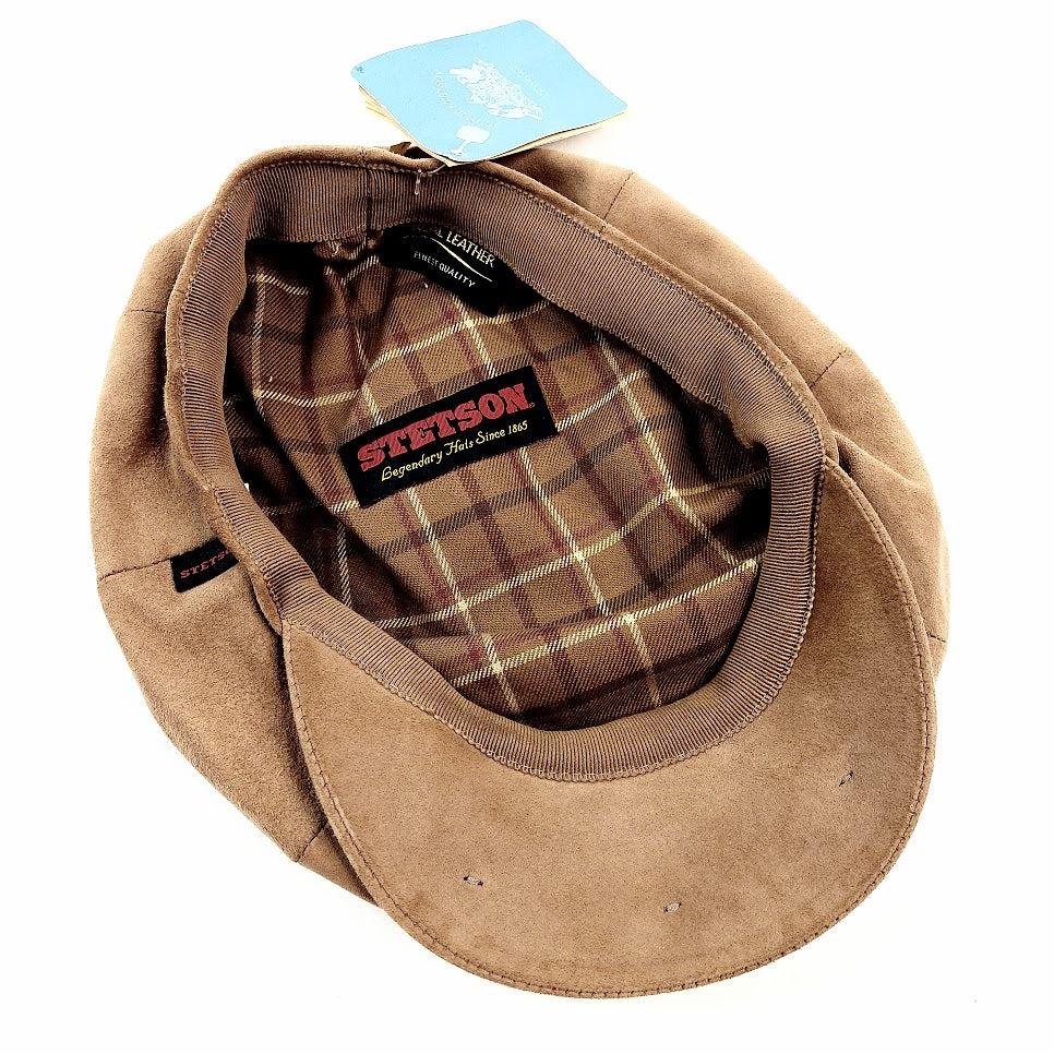 Stetson mokkanahkainen hattu koko 57