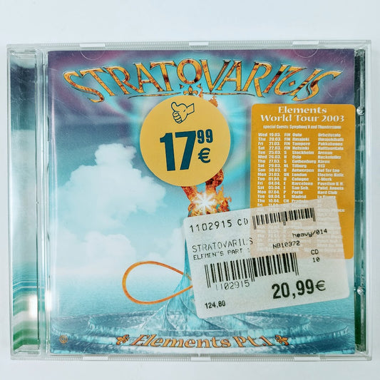 Stratovarius Elements Pt. 1 CD