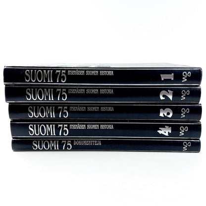Suomi 75: Itsenäisen Suomen historia 1-4 + Dokumentteja