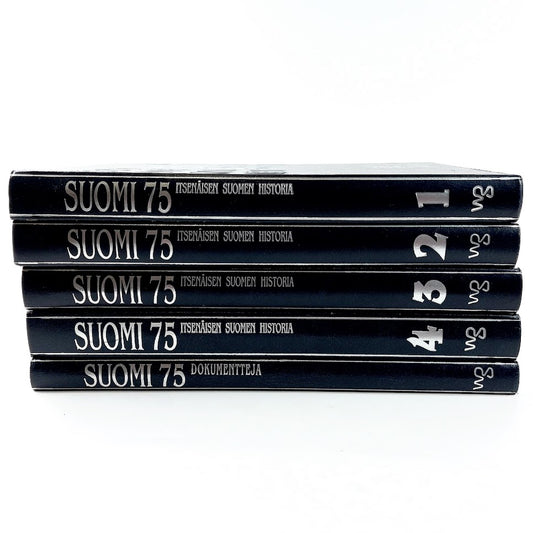 Suomi 75: Itsenäisen Suomen historia 1-4 + Dokumentteja
