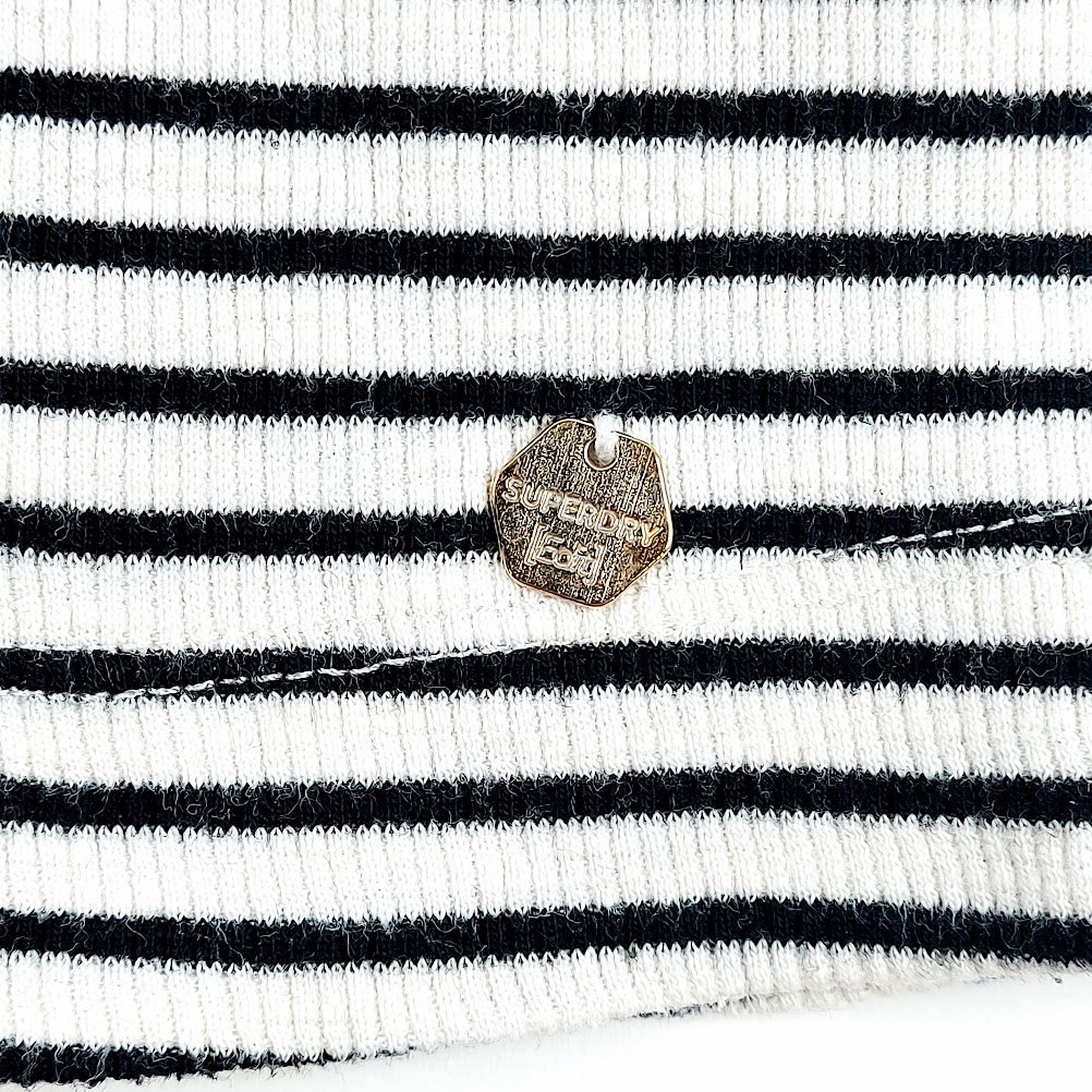 Superdry Charlotte naruolkaiminen trikoomekko koko 40