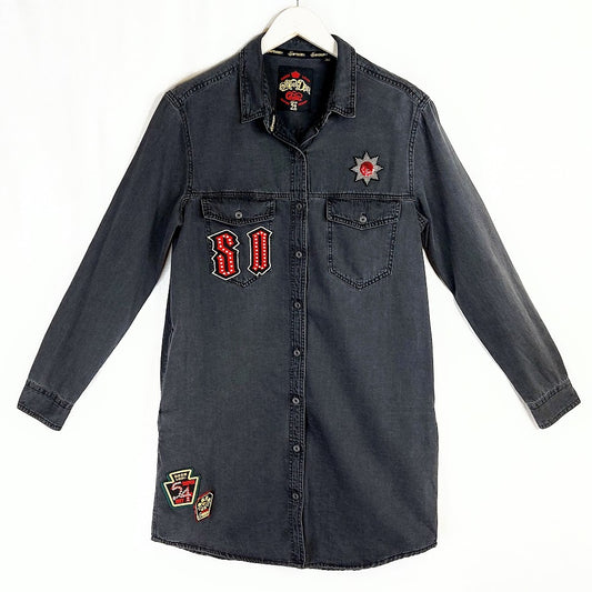 Superdry farkkupaitamekko koko 40