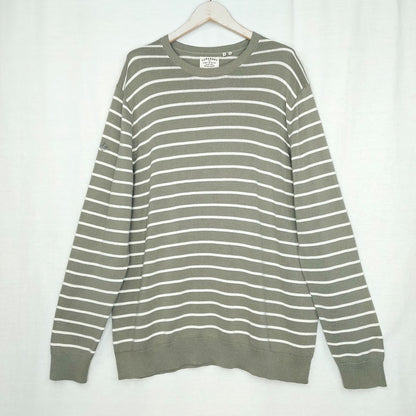 Superdry The Merchant Store - Breton puuvillaneulepusero koko XXXL