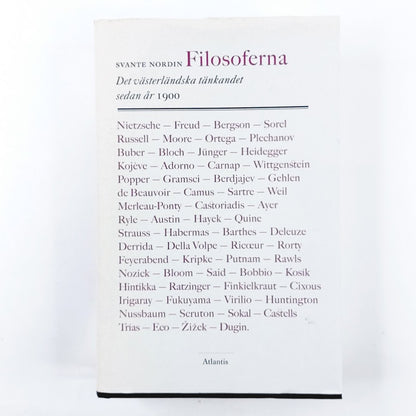 Svante Nordin: Filosoferna