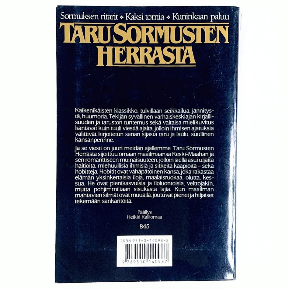 J. R. R. Tolkien: Taru Sormusten Herrasta trilogia