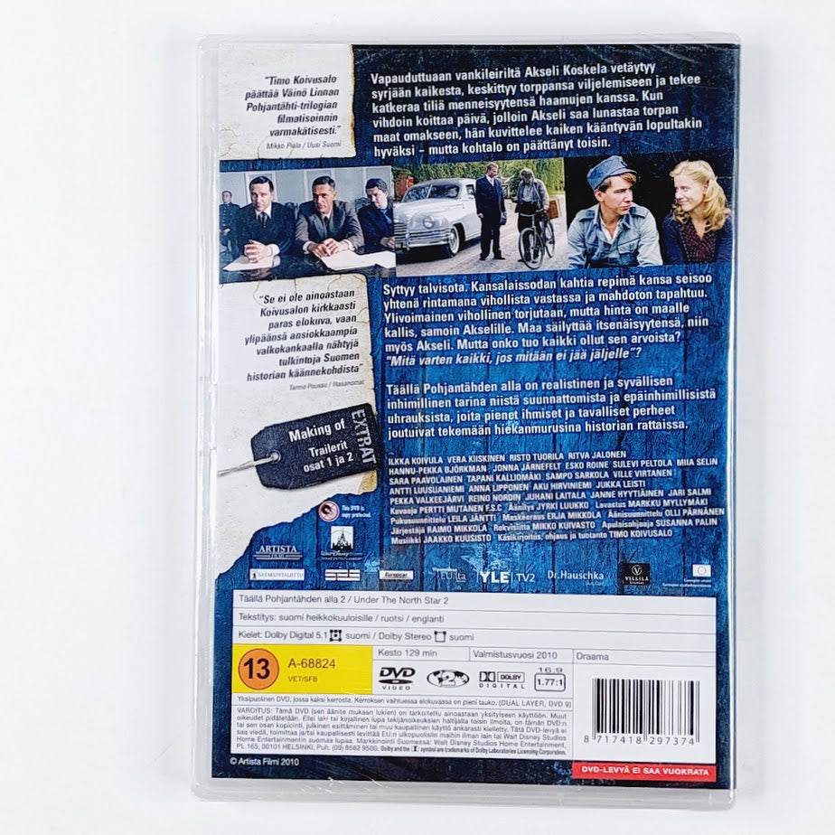Täällä Pohjantähden alla II DVD