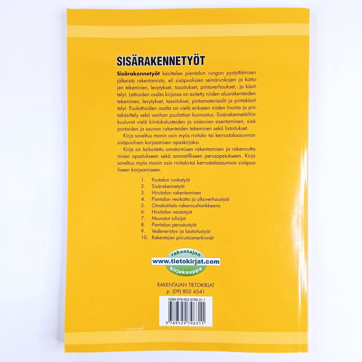 Talonrakentajan Käsikirja 2: Sisärakennetyöt