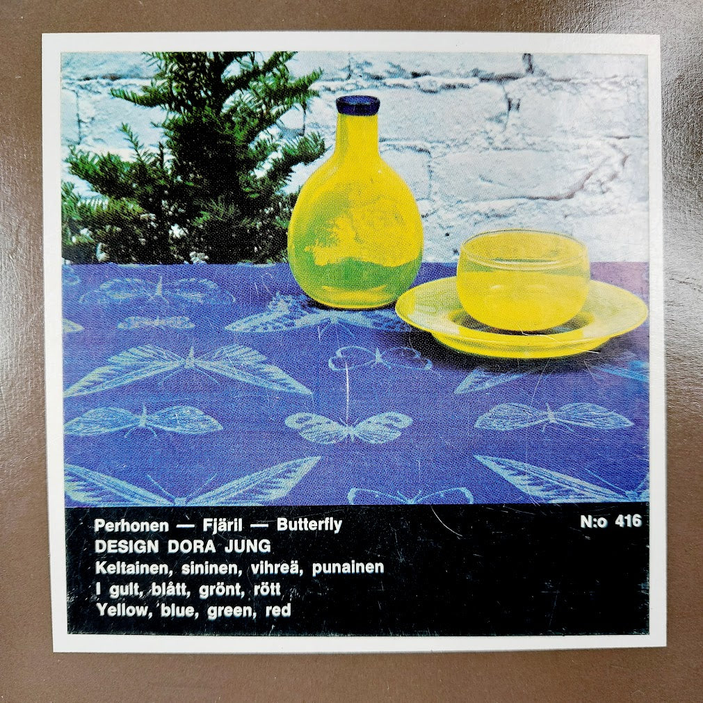 Tampella Perhonen pöytäliina 140x140 cm