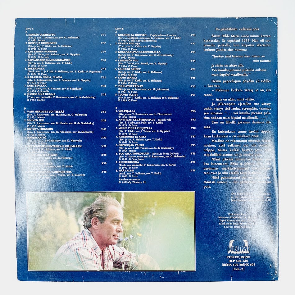 Tapio Rautavaara: Reissumiehen taival 2 LP