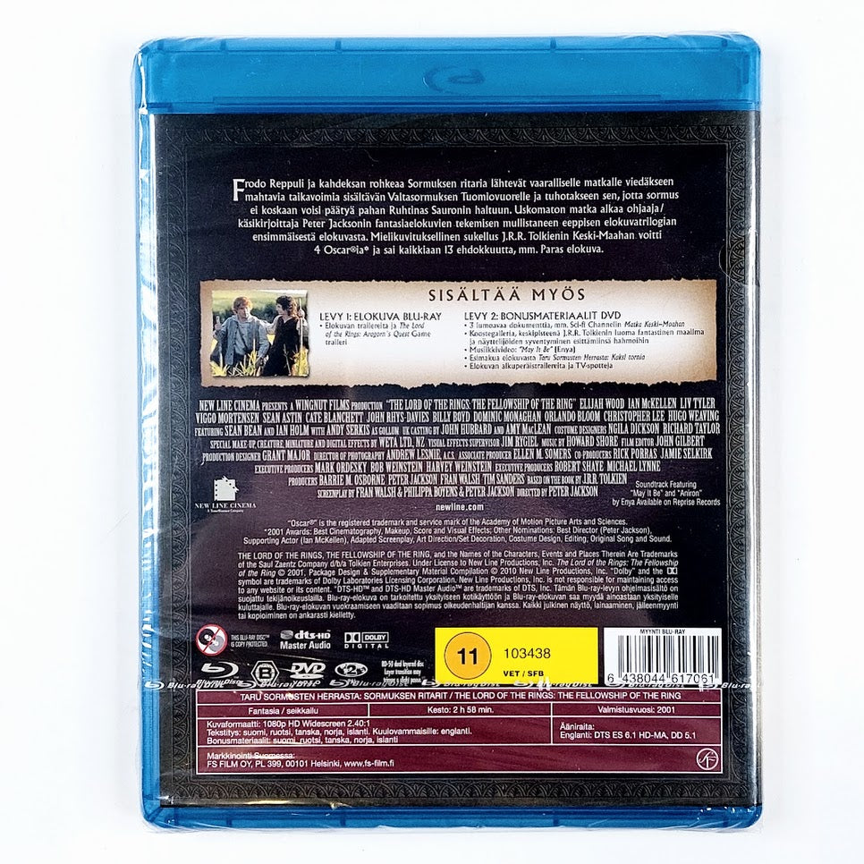 Taru Sormusten Herrasta - Sormuksen Ritarit Blu-ray