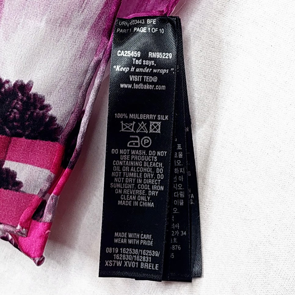 Ted Baker silkkihuivi 65x175 cm