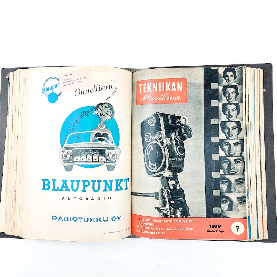 Tekniikan maailma vuosikertakansio 1959