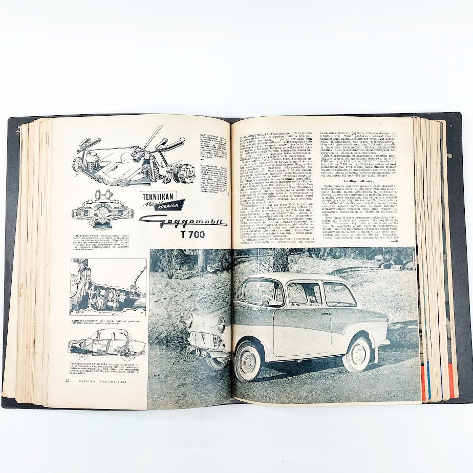 Tekniikan maailma vuosikertakansio 1959