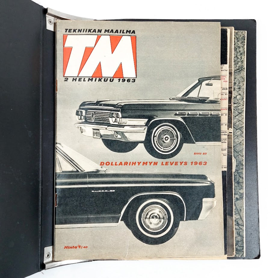 Tekniikan maailma lehtikansio 1963
