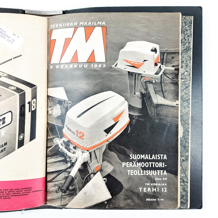 Tekniikan maailma lehtikansio 1963