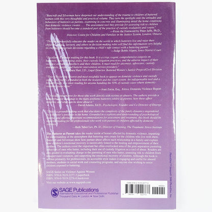 Lundy Bancroft, Jay G. Silverman: The Batterer as Parent - Addressing the Impact of Domestic Violence on Family Dynamics