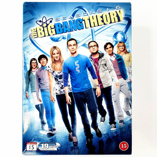 Rillit huurussa - The Big Bang Theory: Seasons 1-6 19DVD
