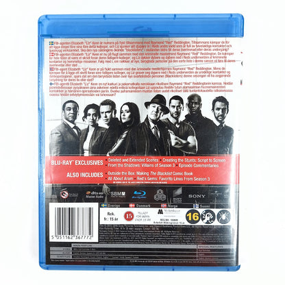 The Blacklist 3. kausi Blu-ray