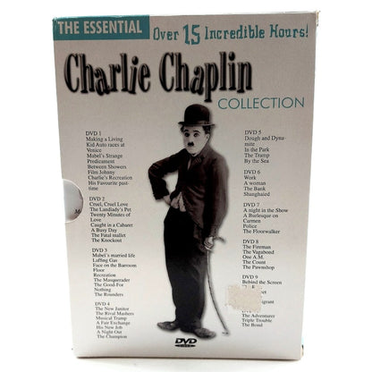 The Essential Charlie Chaplin Collection 10 DVD kokoelma