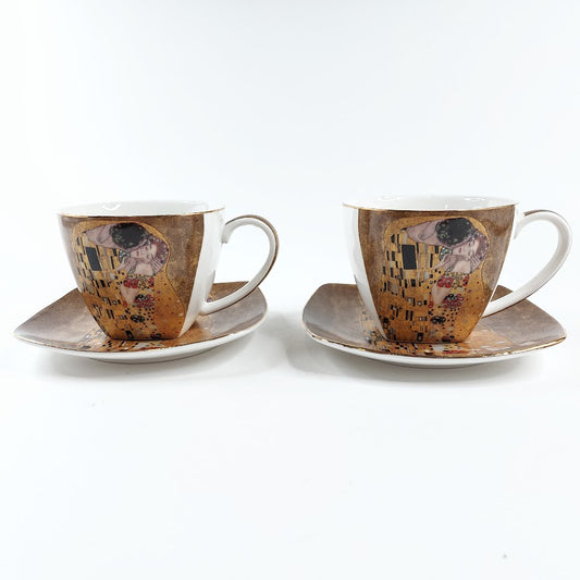 The G. Klimt Collection The Kiss kuppisetti 4 osaa