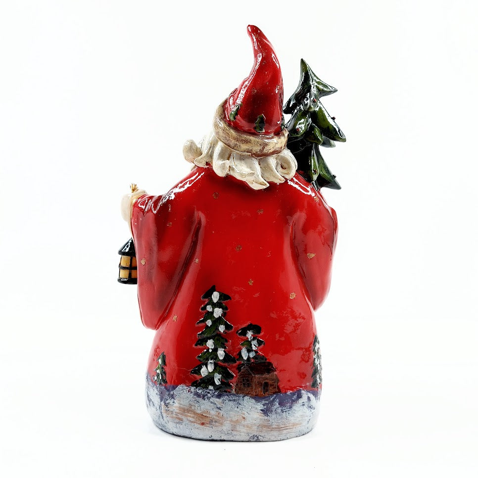 The Homemaker's Idea Company joulupukki hartsifiguuri 25 cm