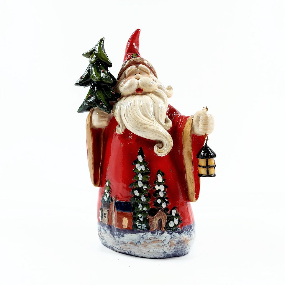 The Homemaker's Idea Company joulupukki hartsifiguuri 25 cm