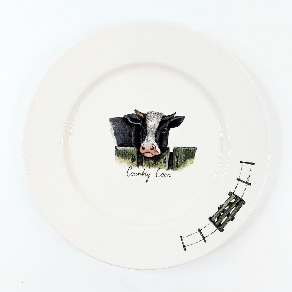 The Original World of Jet and Company Country Cows lautanen