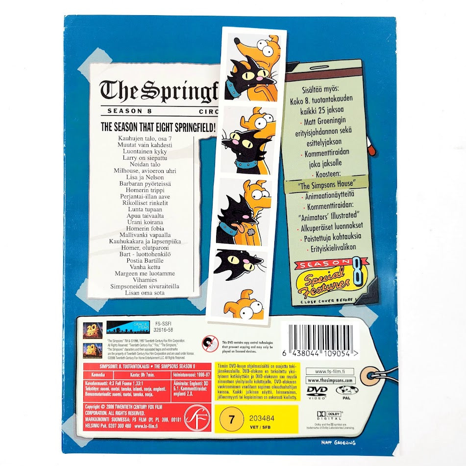 The Simpsons: The Complete Eighth Season Collector's Edition 4DVD