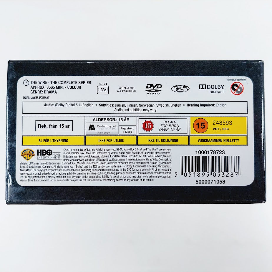 The Wire The complete series 5DVD