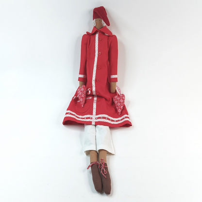 Tilda tonttutyttö koristenukke