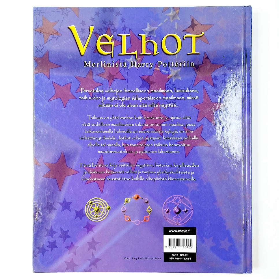 Tim Dedopulos: Velhot - Merlinistä Harry Potteriin