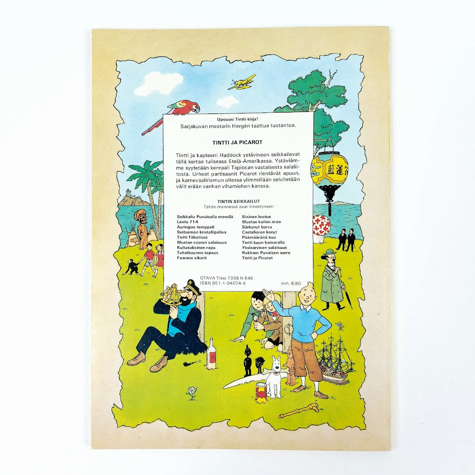 Herge: Tintin seikkailut 18 Tintti ja Picarot