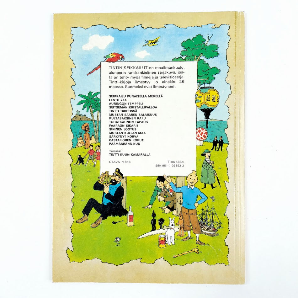 Herge: Tintin seikkailut 3 Seitsemän kristallipalloa