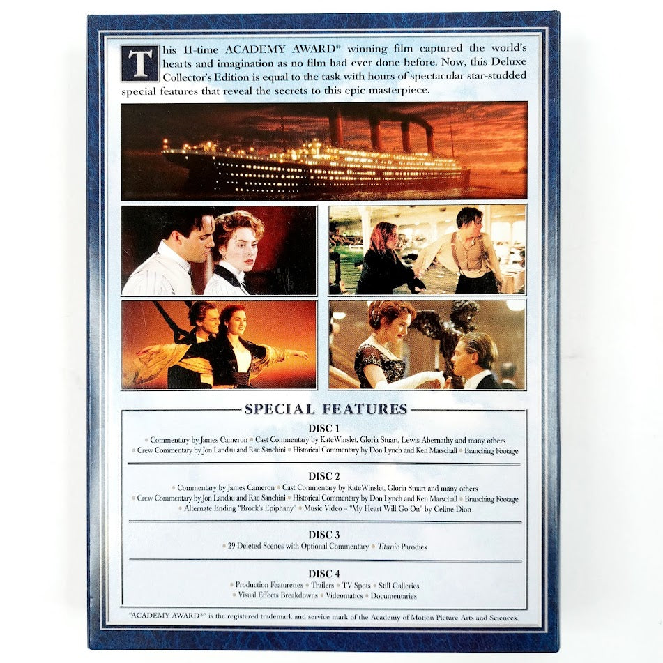 Titanic Deluxe Collector's Edition 4DVD