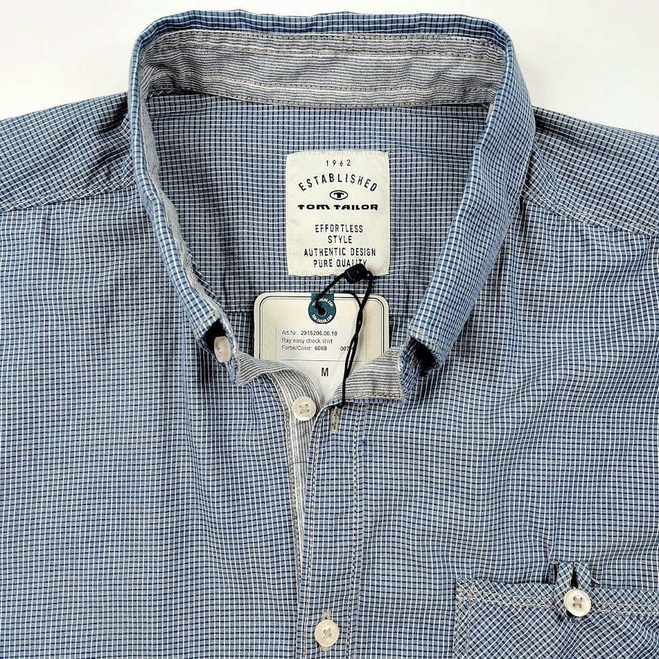 Tom Tailor Ray Easy Check kauluspaita koko M