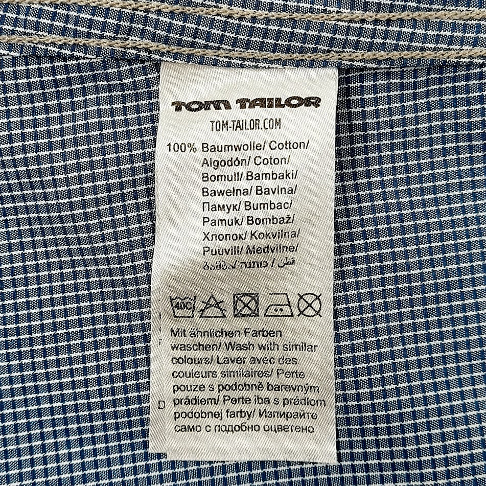 Tom Tailor Ray Easy Check kauluspaita koko M