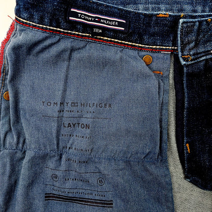 Tommy Hilfiger Layton Extra Slim Fit stretchfarkut koko 33/34"