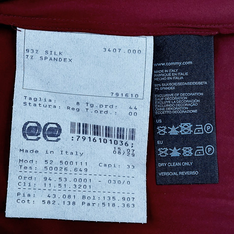 Tommy Hilfiger Special Edition silkkijuhlamekko koko 40