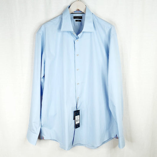 Tommy Hilfiger Tailored Fitted kauluspaita koko 45 (L/XL)