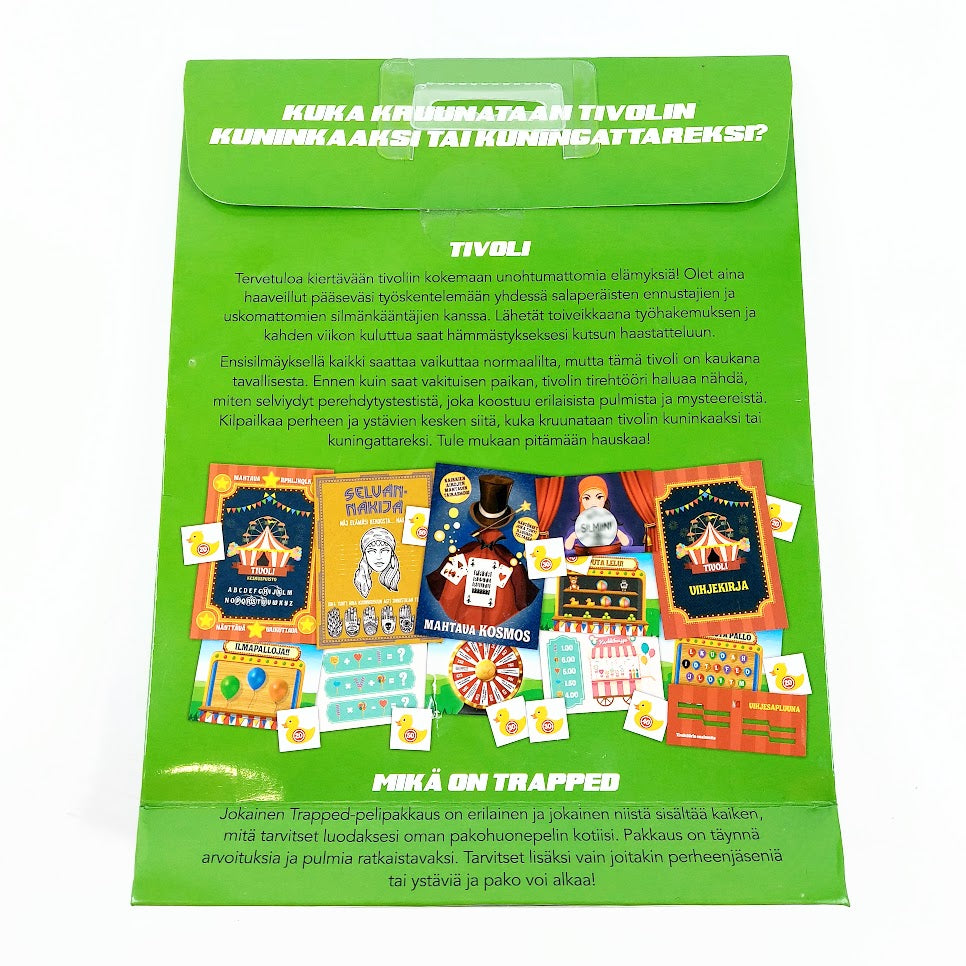 Trapped Tivoli pakohuonepeli
