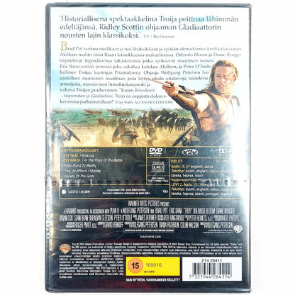 Troija DVD 2 levyä