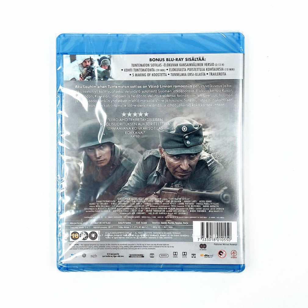 Tuntematon sotilas (2017) 2Blu-ray