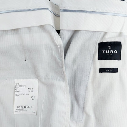 Turo Vaticana Super 120's Marlane Slim Fit puku koko 48