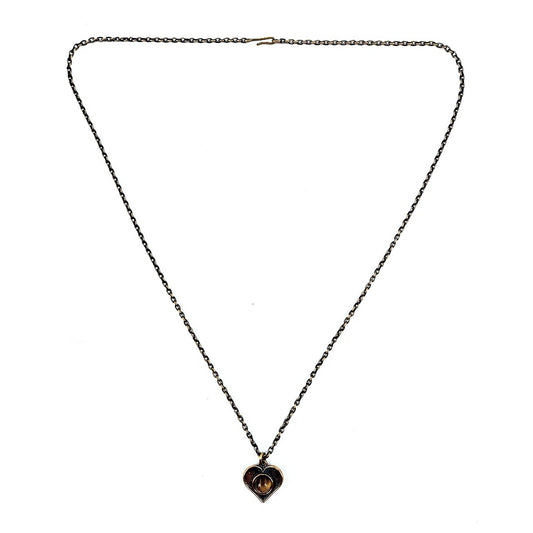 Turun Hopea Pentti Sarpaneva Sydän kaulakoru pronssi