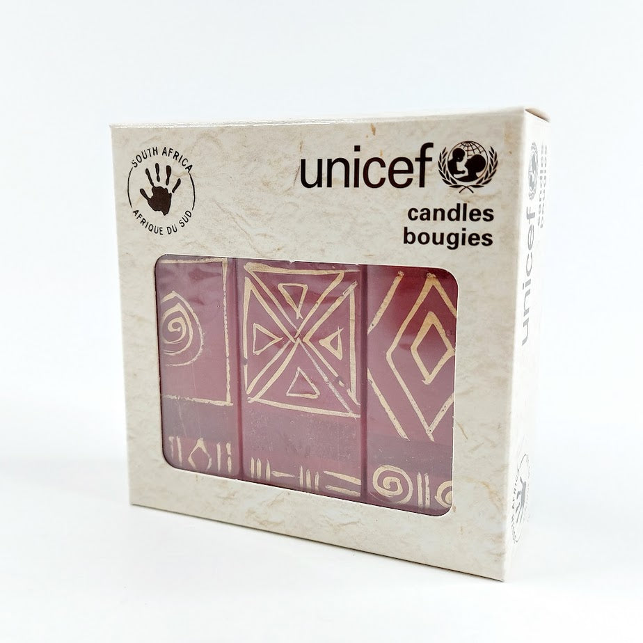 Unicef kynttilät 3 kpl